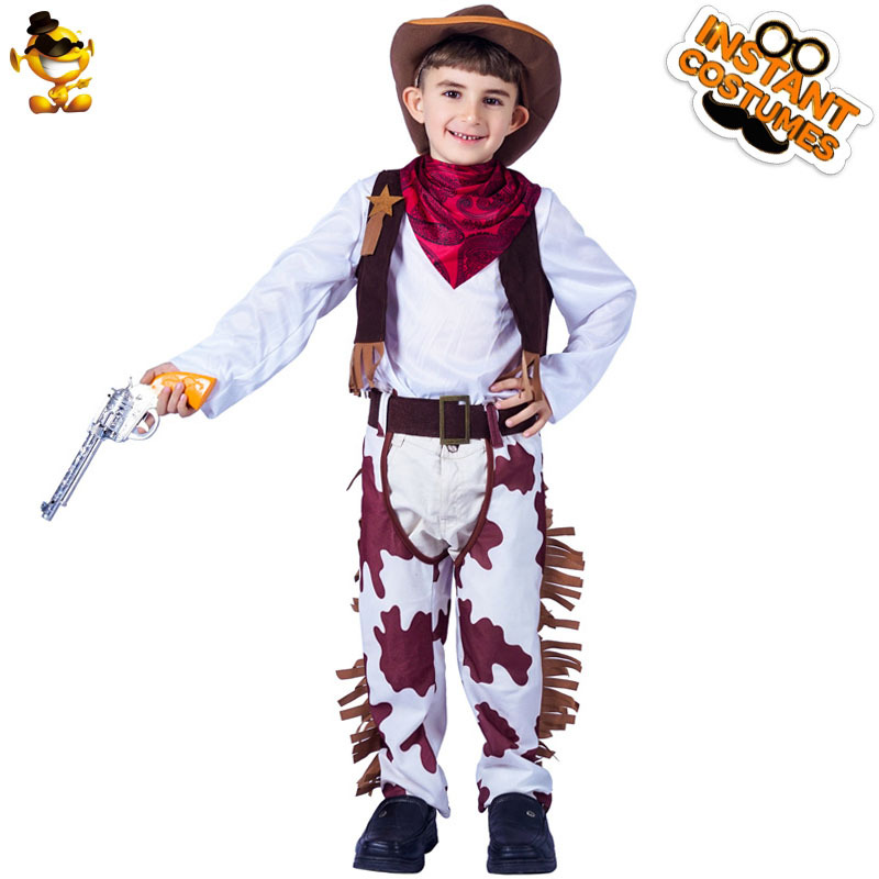 Los niños lindos de Mezclilla Occidental ropa niñas falda Denim chicos ropa Cosplay rendimiento la etapa image 7