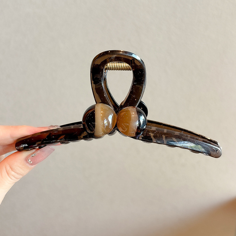 Clip de cabello de alta sensación de gran tamaño para mujeres más agarrar clip de cabello de tiburón en la parte posterior de la cabeza de los productos al por mayor