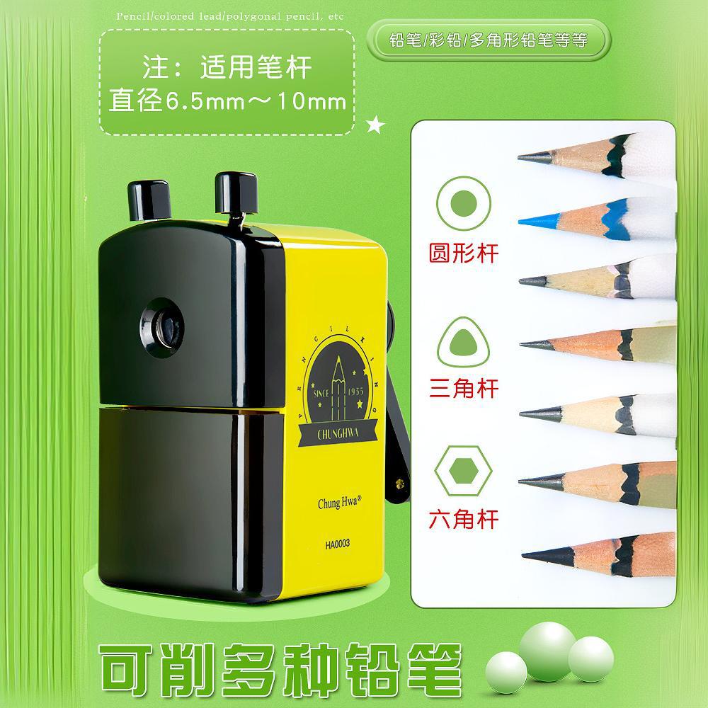 China gran calibre manual lápiz afilador de lápiz gran triángulo varilla gruesa afilador de lápiz grueso afilador de lápiz