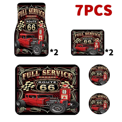 Temu Popular Universal Car Print Universal Foot Pad - q2