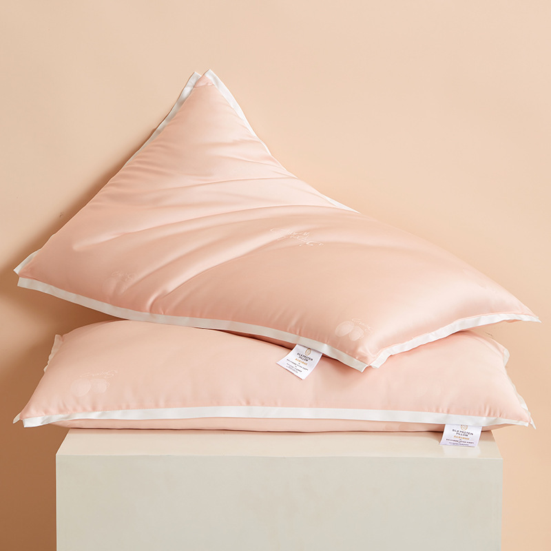 Silk Pillow Core for Neck Protection, Low Pillow for Women, Single-Use Home Pillow, Low Pillow for Men, Sleep Aid, Thin Pillow, Pair for Side Sleeping Silk Pillow Core for Neck Protection, Low Pillow for Women, Single-Use Home Pillow, Low Pillow for Men, Sleep Aid, Thin Pillow, Pair for Side Sleeping