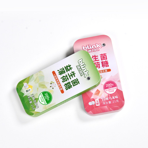 Blink Ice Force Probiotic Sugar-Free Mint Candy Fresh Breath Cooling Snack Lozenge Gum Wholesale