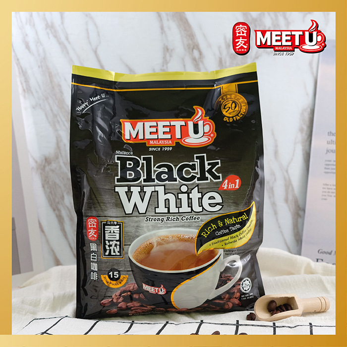 Malaysia Original Imported Best Friend Fragrant Black and White Coffee Instant Coffee Powder 600g Bag Malaysia Original Imported Best Friend Fragrant Black and White Coffee Instant Coffee Powder 600g Bag