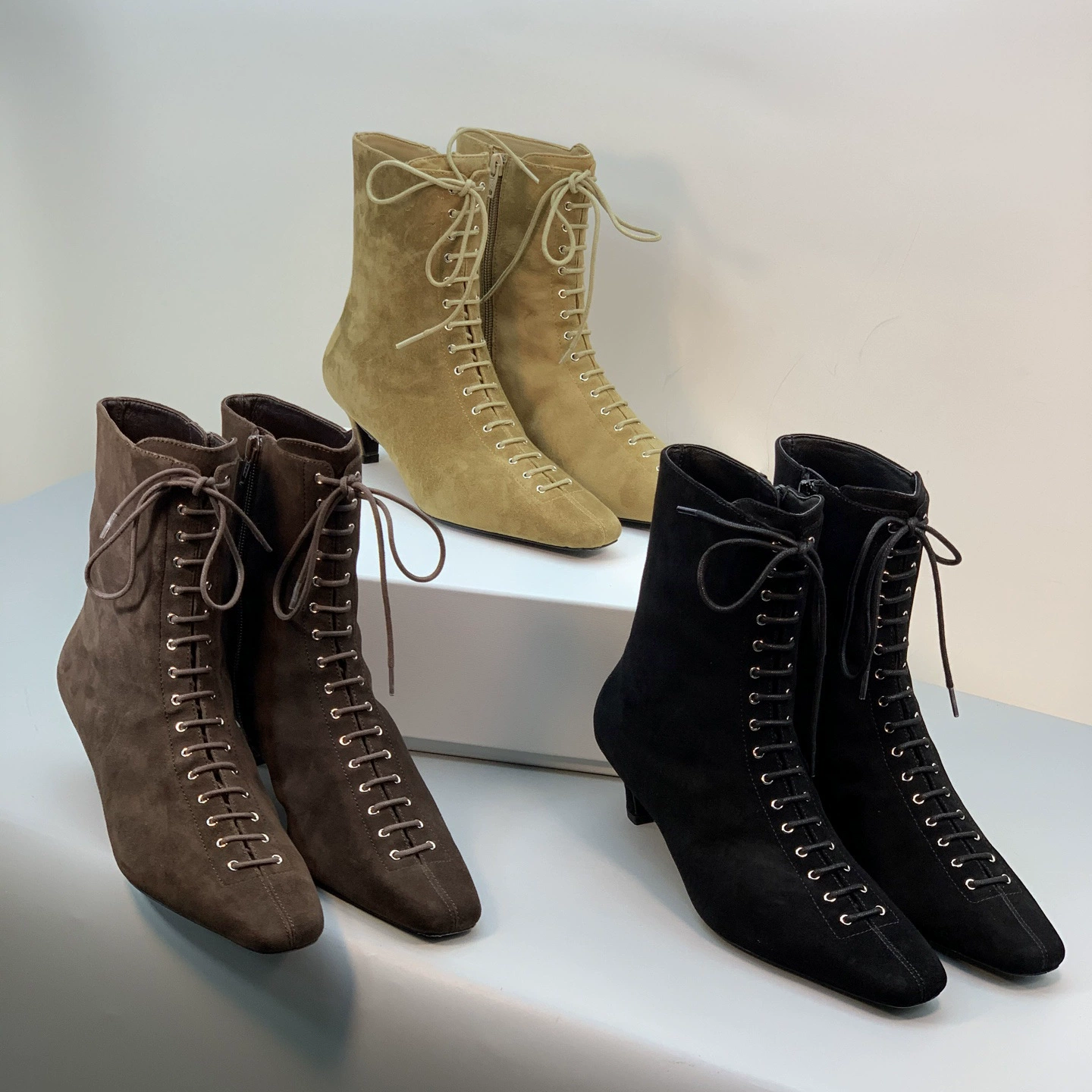 Martens, winter low boots, ankle boots, Korean style