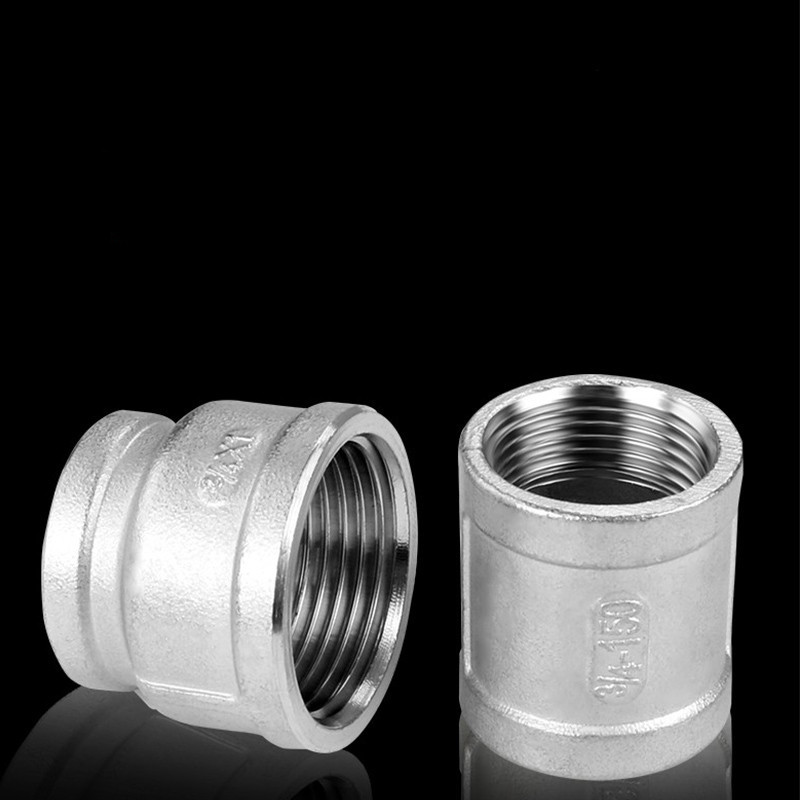 现货不锈钢1寸2圆体内丝直接 工程建筑管道用加厚DN32不锈钢管古