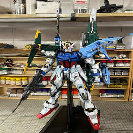MG高达拼装模型大班HG独角兽红异端强袭自由元祖扎古拼装手办批发