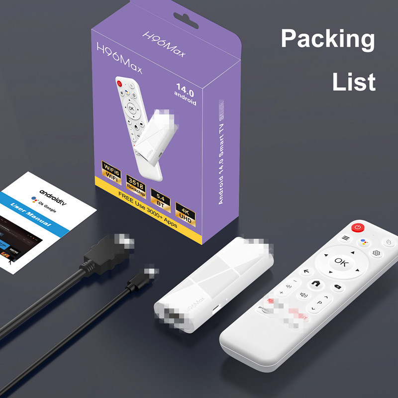 H96Max rk3518 セットトップボックス 2GB/16GB wifi6 Android 14 4K 音声リモコン TVBOX|undefined