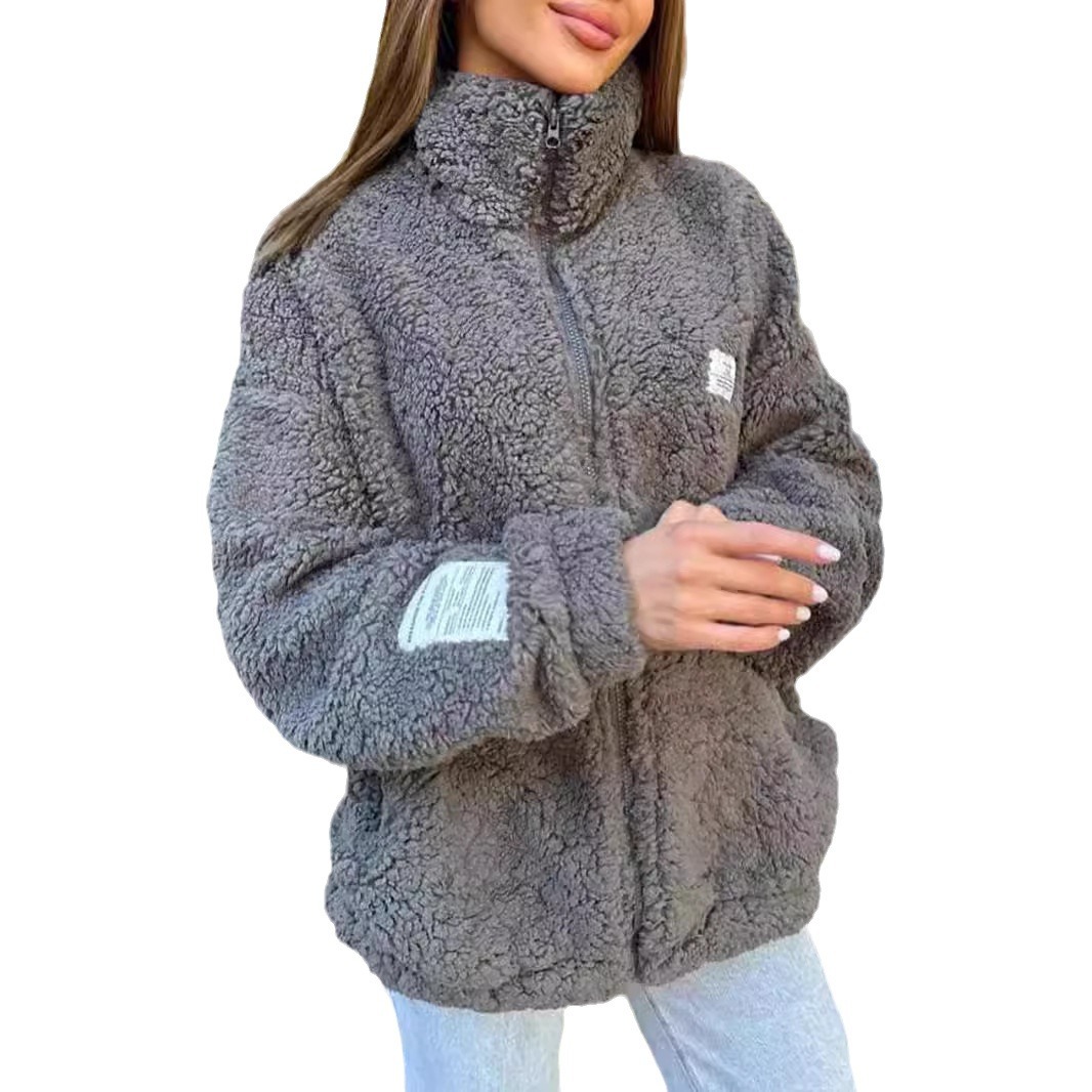 Damkläder höst och vinter heta nya tröjor, koftor, jackor och kappor för kvinnor_voghion.com