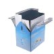 High barrier cold chain logistics insulation packaging thickened aluminum foil Bubble insulation lining bag square bottom bag