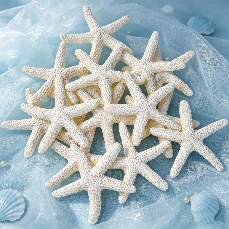 3cm Simulated Starfish Decorative Ornaments DIY Marine Style Fish Tank Decoration Micro Landscape Resin Accessories Small Accessories