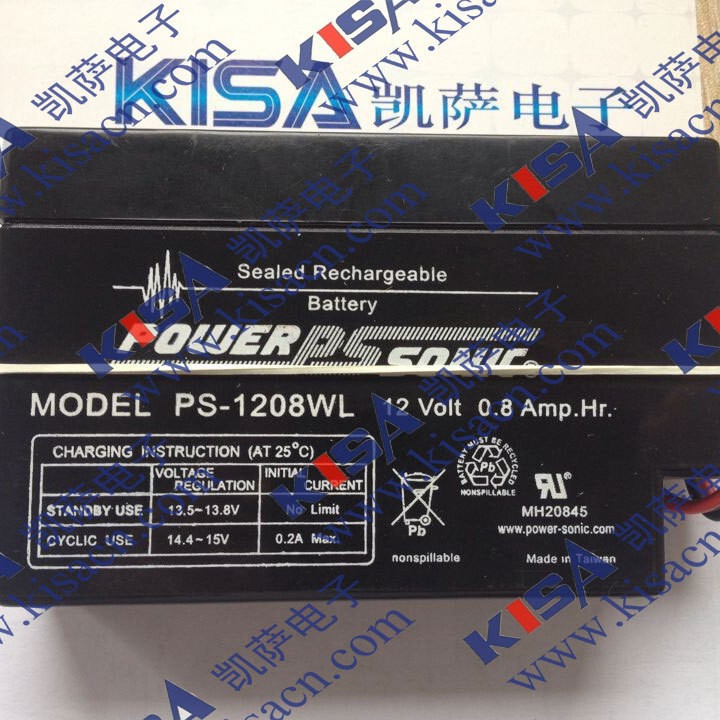 PS-1208WL 代理 Power-Sonic 密封铅酸电池