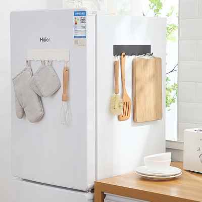 黑色门后挂钩置物架壁挂卫生间粘钩免打孔衣柜勾试衣间墙壁挂衣钩