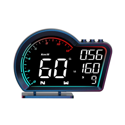 Vehicle HUD: vehicle speed guide, head-up