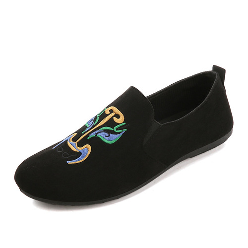 Same-style loafer shoes for men, Korean-style versatile and unique footwear—men's casual shoes, student-friendly slip-on shoes, and classic men's loafers.
