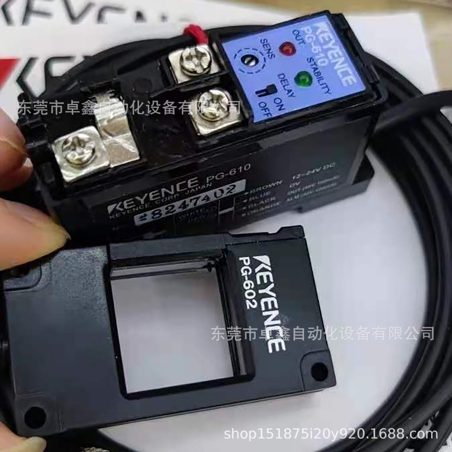 基恩士PG-602 传感器 PG-610放大器  议价