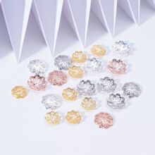 DIY�Ʒ���僽�ɫ18k����ɫ�U�ջ����ֹ����껨�и�Ƭ�������