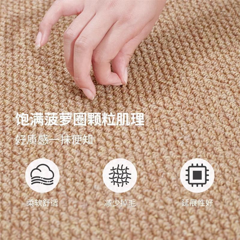 2025 nueva alfombra de piso de mascota anti-gato anti-rascar y anti-molding anti-cascaspa alfombra de nido de gato anti-deslizante se puede lavar en máquina