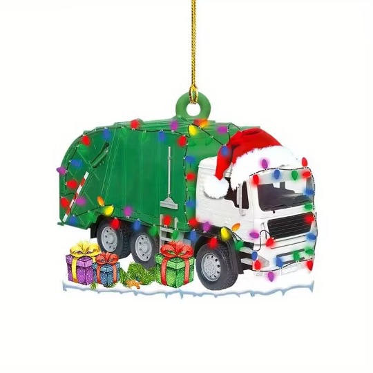 Nueva creativa personalizada mini Navidad amantes de la guitarra acrílico plana Espejo Retrovisor Del Coche adornos decoraciones image 7