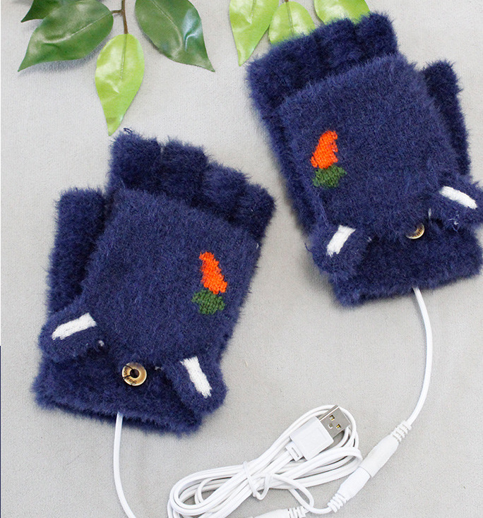 Cute Cartoon Imitation Cashmere Gloves display picture 16