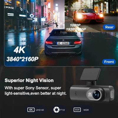 Rear Dual Recording Wifi/Gps Driving — Driving recorder