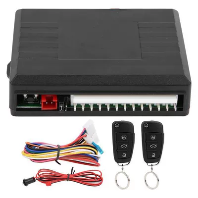 Universal Car Remote Keyless Central Locking Kit, Central Door Lock, Car Alarm Accessories, Available for Dropshipping (Central locking) - english-version-one