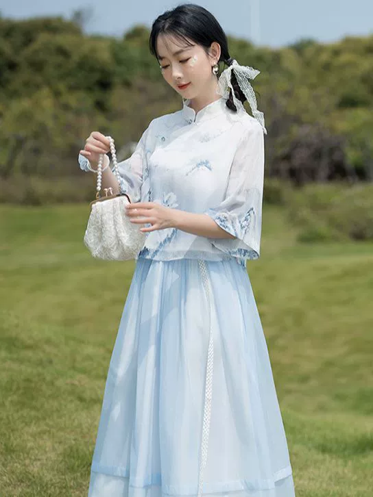 Hanfu, cheongsam, Chinese style