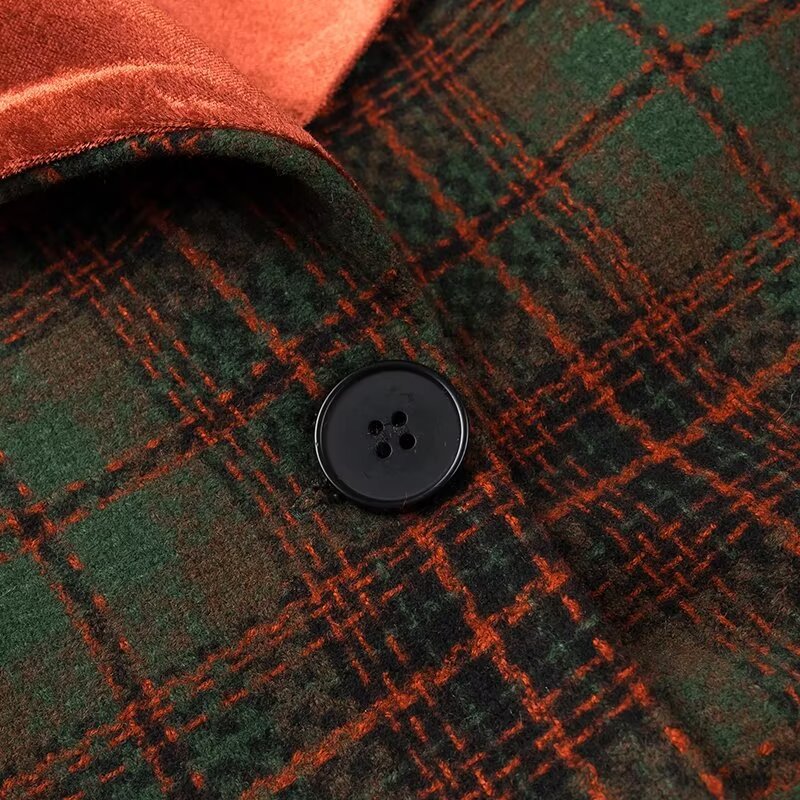 Women's clothing 2024 autumn and winter new street fashion temperament woolen long jacket_voghion.com