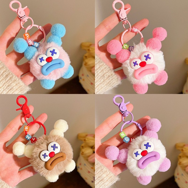 漫画かわいいぬいぐるみキーホルダーガールバッグ人形ペンダントカップル小さなギフトブティック小さな商品卸売|undefined