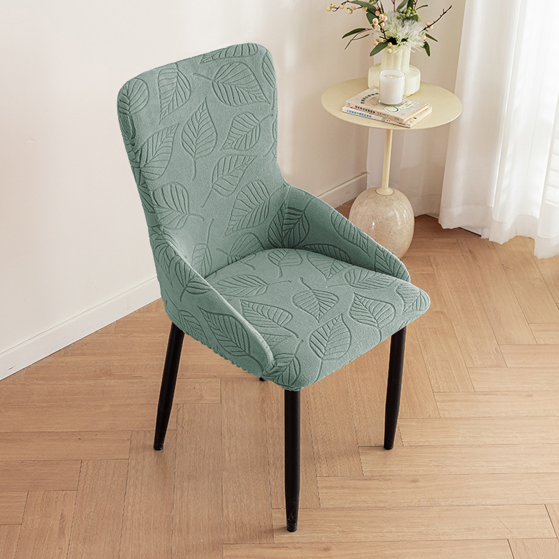 Amazon reposabrazos ligeros cubierta de silla de forma especial cubierta de silla todo incluido cubierta de silla de comedor gruesa cubierta de alta elasticidad anti-gato