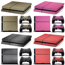 �bʿPS4 �Α�C�N�� ̼�w�S �ſ��NĤcarbon fiber Skin Sticker