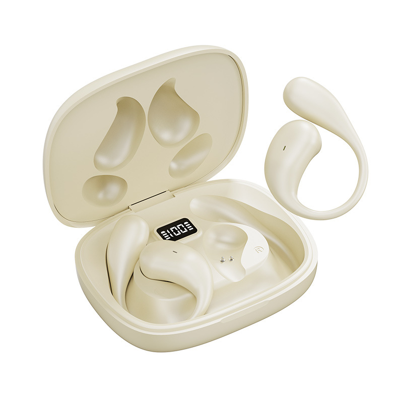 Auriculares Bluetooth inalámbricos para dormir, reducción de ruido en la oreja, pantalla digital deportiva, toque de modelo privado, nuevo Shenzhen Digital Huaqiangbei