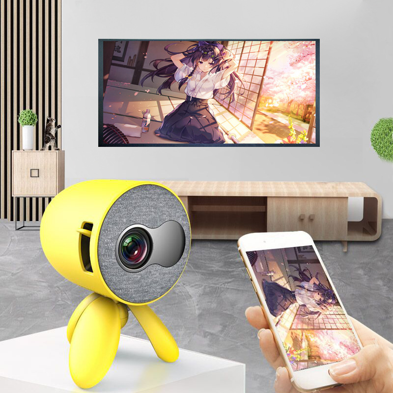Le Jiada YG220 household Projector small-scale student mobile phone game Portable Projector wireless wifi