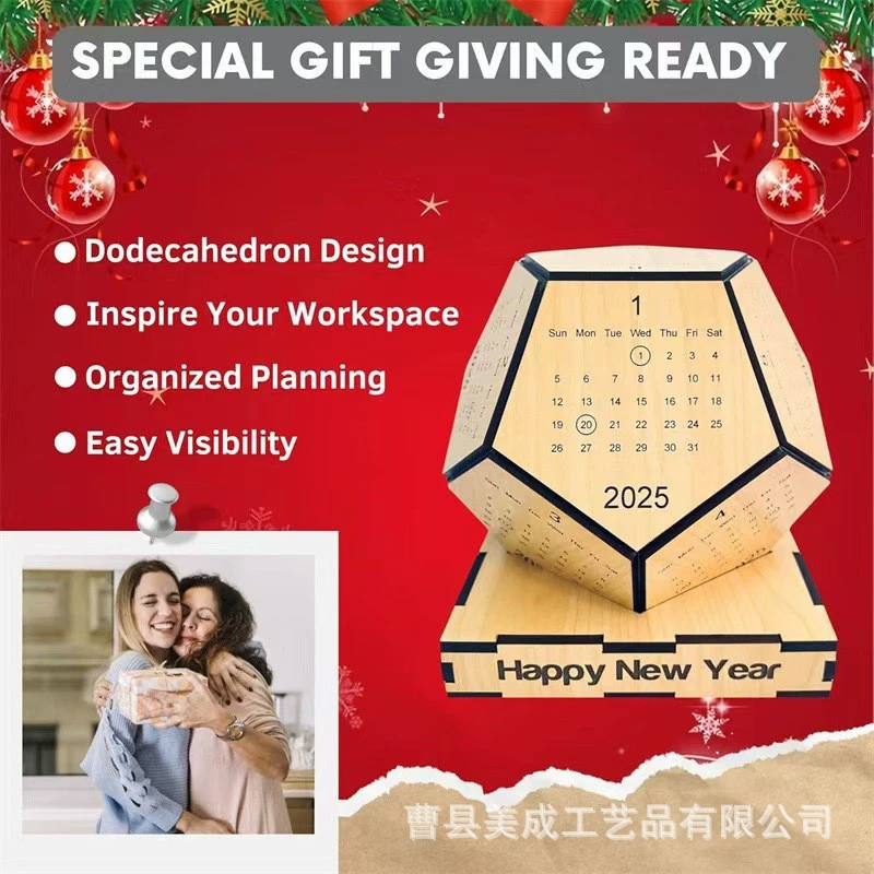 Деревянные календарные навесные столы ручной работы diy настольный календарь украшение рождественские кости футбольный календарь творческие украшения из дерева