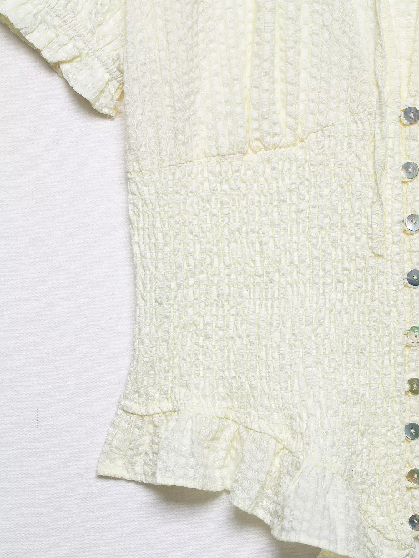 Women's Clothing Women's Bow Embellished Patchwork Shirt Top Elegant Fashionable Spring Summer For Formal & Casual For Women_ecoleips.com