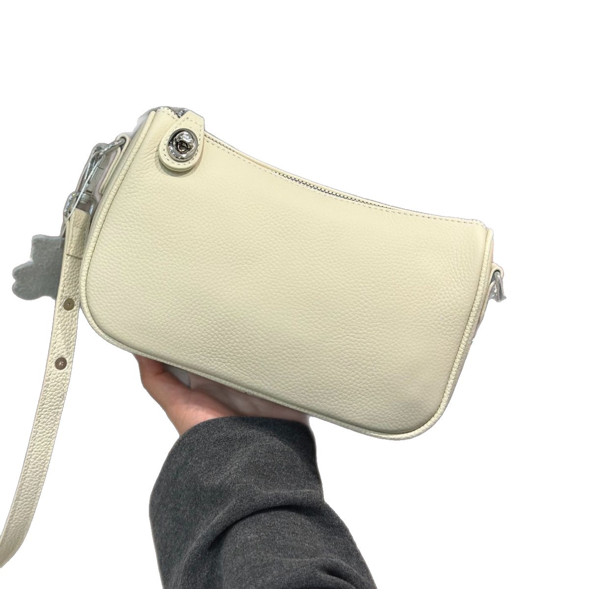 Luxury Women's Underarm Bag 2025 New Arrival Single Shoulder Crossbody Bag Baguette Bag Versatile Retro Soft Leather Trendy Factory Direct - Thumbnail 5