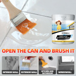 跨境专供英文版透明防水胶屋顶外墙补漏免砸砖丙烯酸纯丙防水材料