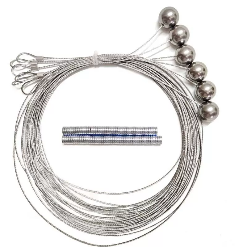 厂家304不锈钢钢丝绳 包塑钢丝绳压制包胶金属丝绳镀锌端子 加工