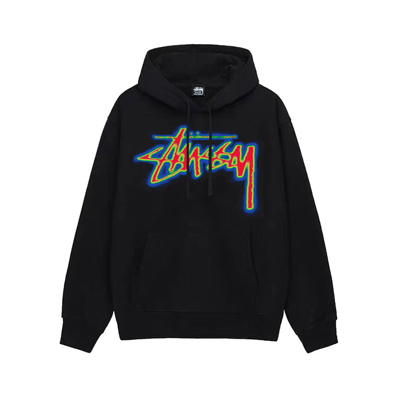 Cross-border Daifa New Classic Printed STU Heavy Hoodie Pullover Hoodie Men's and Women's Coat Stuxi Ins