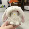 White big ears rabbit KT