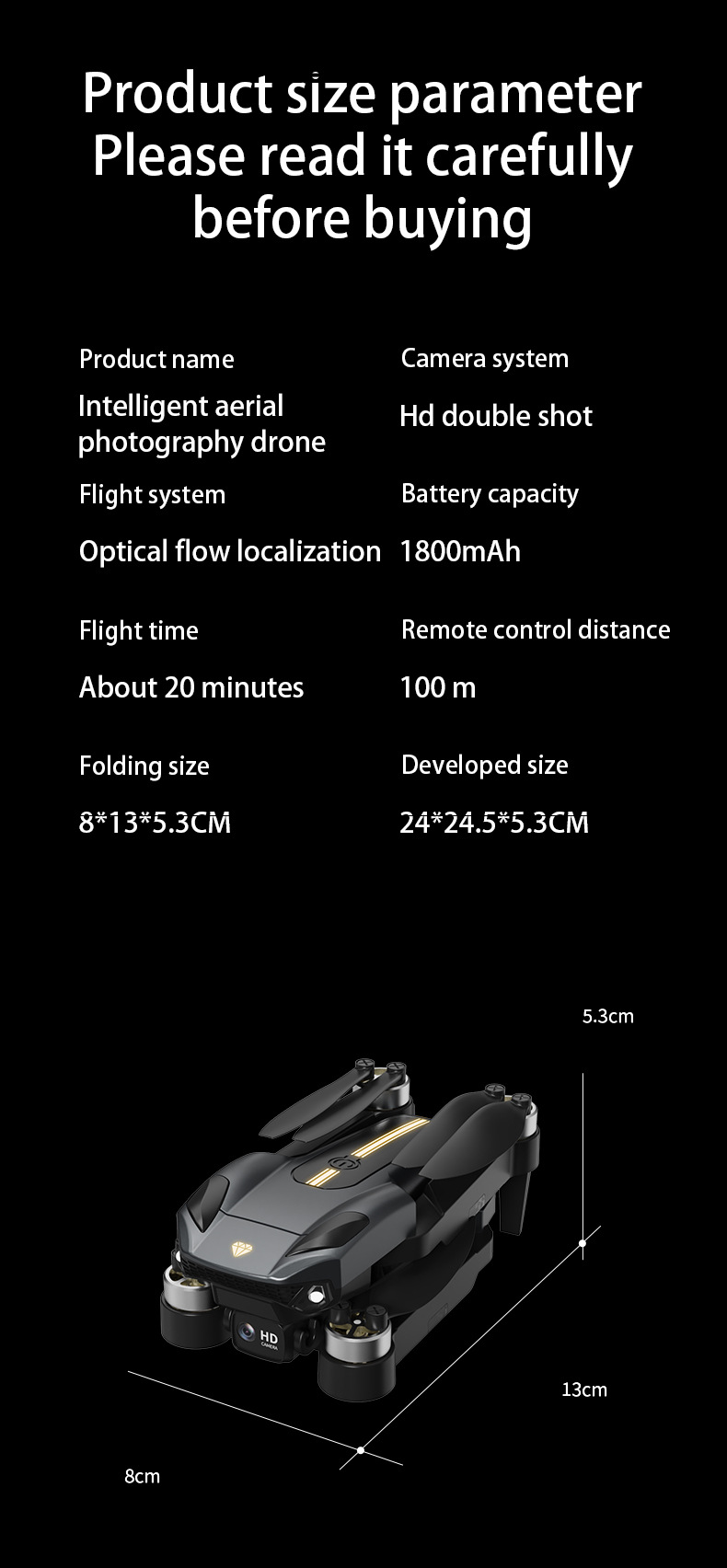Brushless Drone With 8k Camera Long Endurance Rc Quadcopter Toy_voghion.com