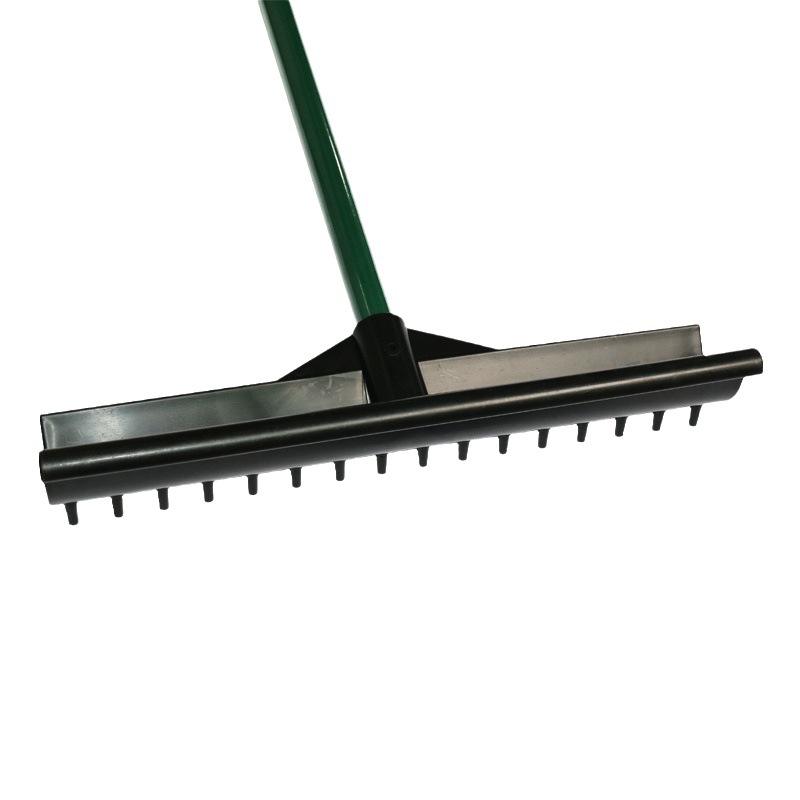 Campo de Golf Rake arena nivelador de pozo de arena de una sola cara de aleación de aluminio de doble cara Rake arena Rake Fairway plástico suministros de golf