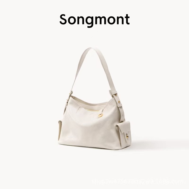 【ジャン・チーミンと同じスタイル】Songmont 山下裕松 トラベルホーボーバッグ 大容量 クロスボディ パソコンバッグ|undefined