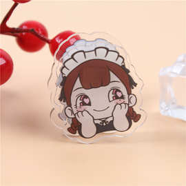 创意励志文字小圆镜 迷你学生便携随身化妆镜少女心ins化妆小镜子