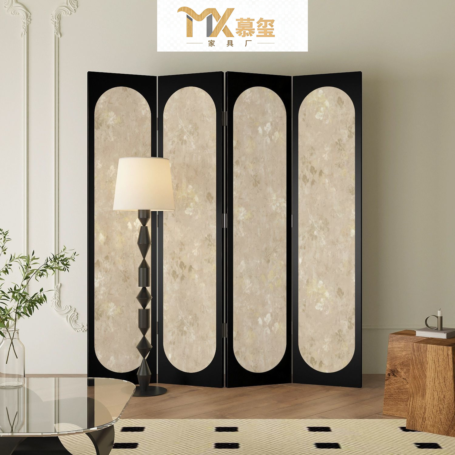 美式屏风奢华隔断心动新品生活美学客厅分类屏风多场景适用