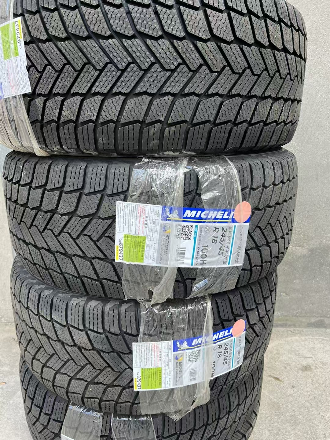 Michelin Ice and Snow Anti-Skid Tires 205/55R16 94H X-Ice Snow Car Winter Snow Tires