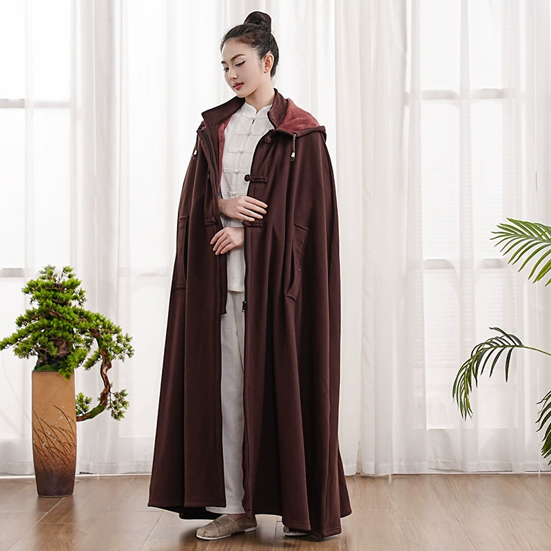 Хен-Сон Дзен Унисекс Плащ Медитации Плащ Монах Костюм Монах Плащ Лежа Одеяло Плащ Пальто