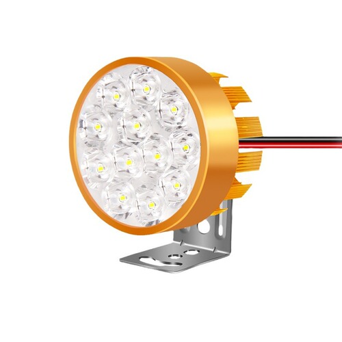 电动车大灯led强光摩托车前大灯泡12V电瓶车三轮车自行车超亮射灯