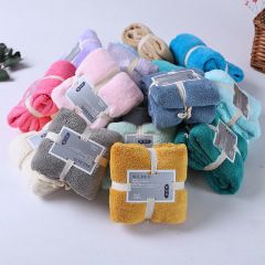 Towel souvenir Shulanduo coral velvet Japanese towel soft absorbent face towel gift wholesale