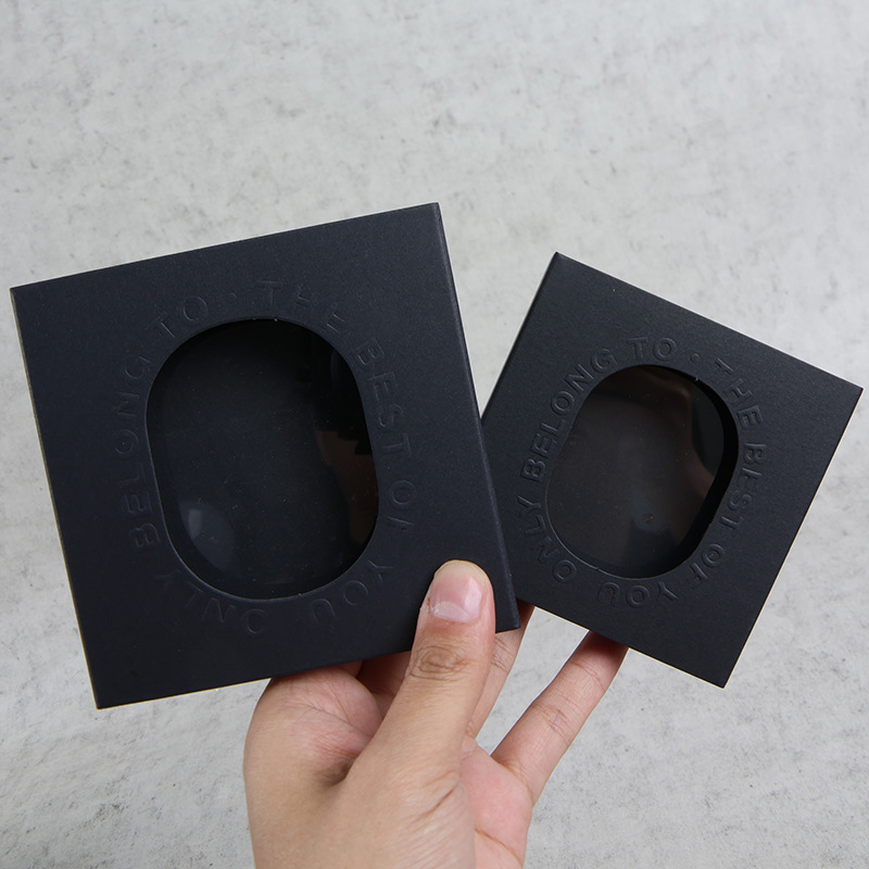 Ins懸濁箱紙カバー透かし彫り凹凸アクセサリー包装箱防塵カバーカバーカバー着用甲収納展示箱|undefined