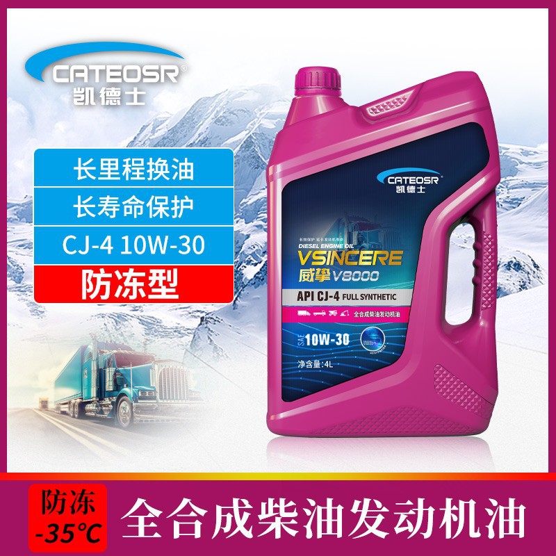 Full Synthetic Diesel, Shili Changjia Diesel Engine Oil - cj-4-10w-30-4-liters-antifreeze-type-35-default